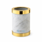 Hyde Park Bathrooms Marble Gold Toothbrush Holder